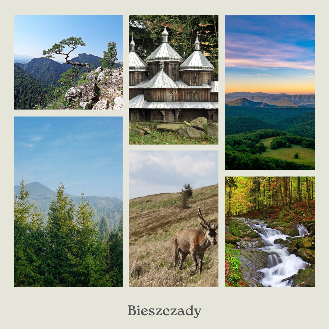 Bieszczady en het Nationaal Park Bieszczady.