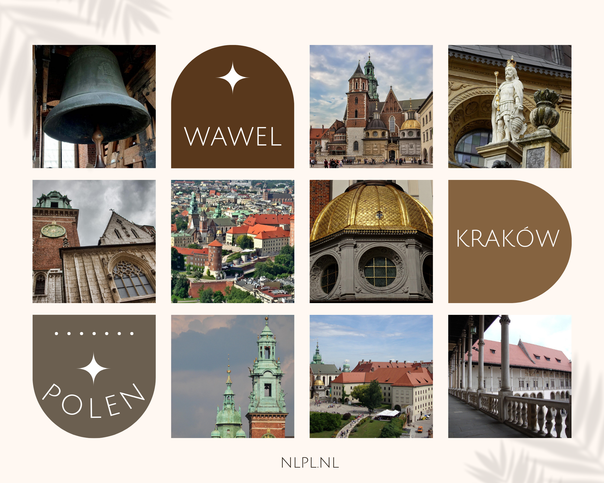 Wawel - de beroemdste Poolse heuvel - monument van geschiedenis en cultuur.