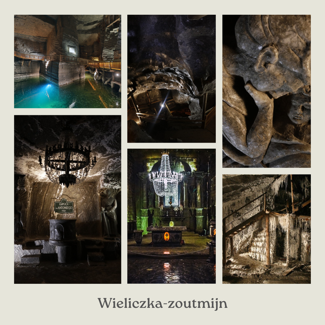 Wieliczka-zoutmijn is een van de mooiste toeristische attracties van Polen.