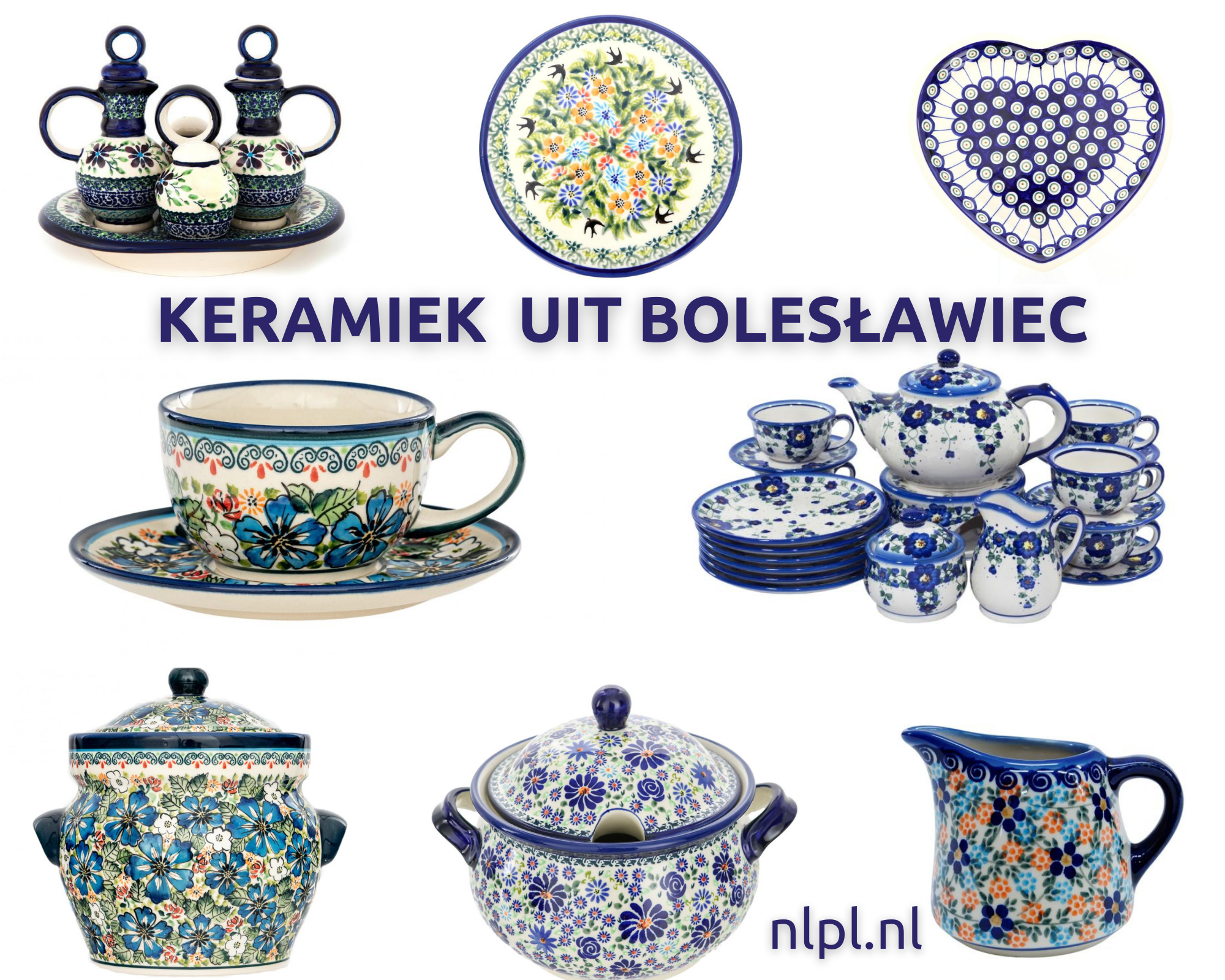 Bunzlau aardewerk - keramiek uit Bolesławiec.